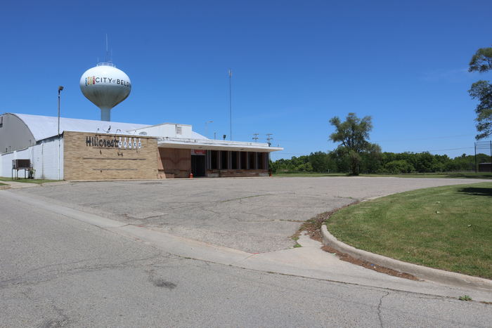 Belding - Hillcrest Lanes With Water Tower (newer photo)